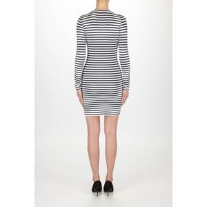 Nautical Striped Jersey Dress